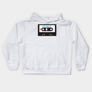 cassette oldiest side a Kids Hoodie